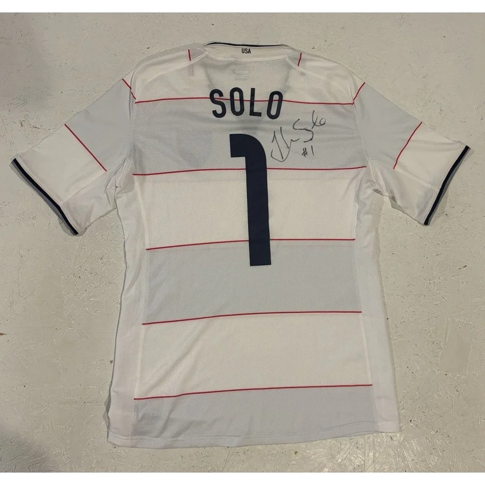Nike Fit Dry US USA Soccer USWNT Hope Solo Jersey Don't Tread On Me Womens L